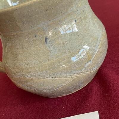 Lot 75 - Stoneware Pottery Pitcher