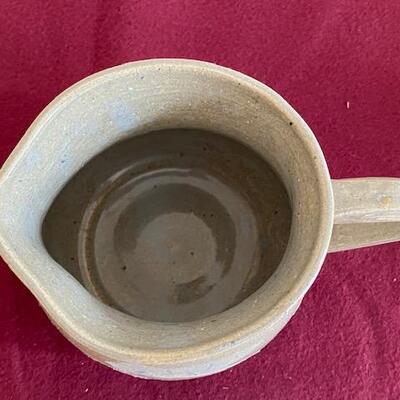 Lot 75 - Stoneware Pottery Pitcher