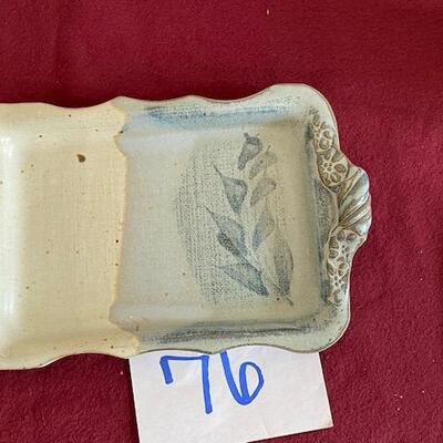 Lot 76 - Stoneware Pottery Tray