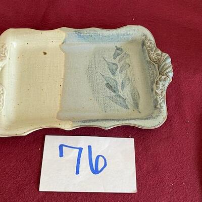  Lot 76 - Stoneware Pottery Tray