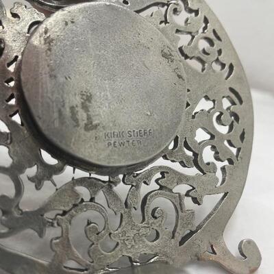 Pewter Clock