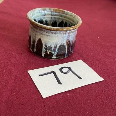 Lot 79 - Stoneware Pottery small container Steve Ashley