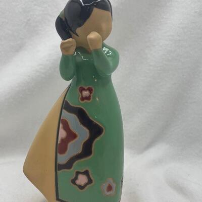 Little girl pottery