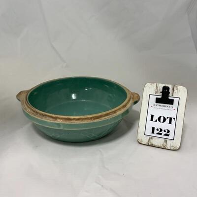 .122. VINTAGE | Teal Stoneware Bowl