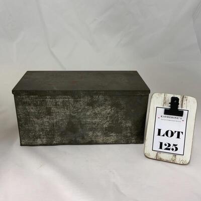 .125. ANTIQUE | Bremner Bros Butter Wafer Tin