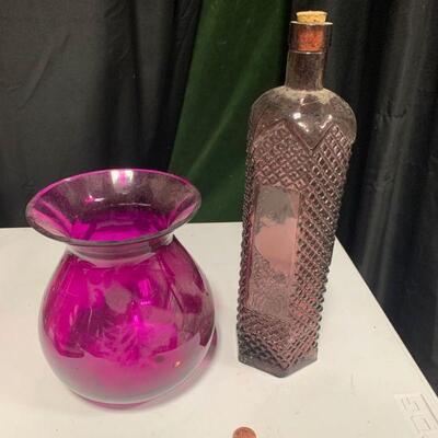 #179 Pink Glass Pieces