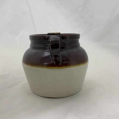 .129. VINTAGE | Red Wing | Hiebert & Franz Bean Pot | Mountain Lake, MN