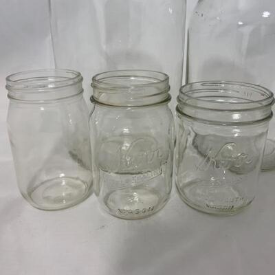 .130. Clear Canning Jars