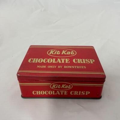 .132. ANTIQUE | 1920s | Rowntrees Kit Kat Tin