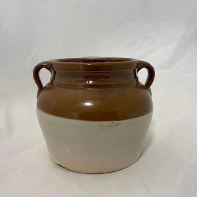 .133. VINTAGE | Red Wing | E.H. Davidson Bean Pot | Markesan, WI
