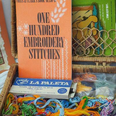 Lot 30 Needlework Vintage embroidery kits
