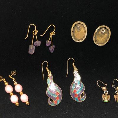 Lot 24 - Mixed Lot of Earrings for Pierced Ears