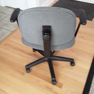 Grey Rolling office chair