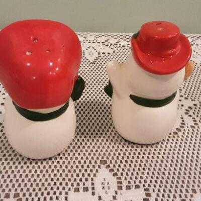 snowmen salt and pepper
