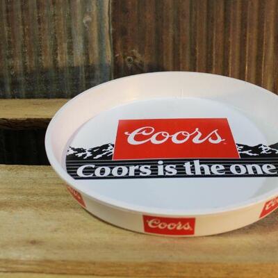 1980's Coors Plastic Serving Tray - QTY 5