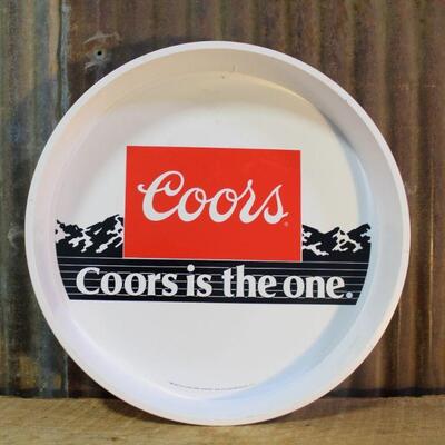 1980's Coors Plastic Serving Tray - QTY 5