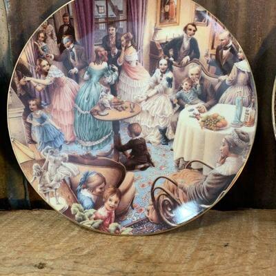 Dept 56 Dickens a Christmas Carol, Collector Plates - QTY 3