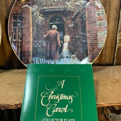 Dept 56 Dickens a Christmas Carol, Collector Plates - QTY 3