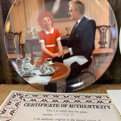 Norman Rockwell, 1980s Mother Day Collector Plates - QTY 5