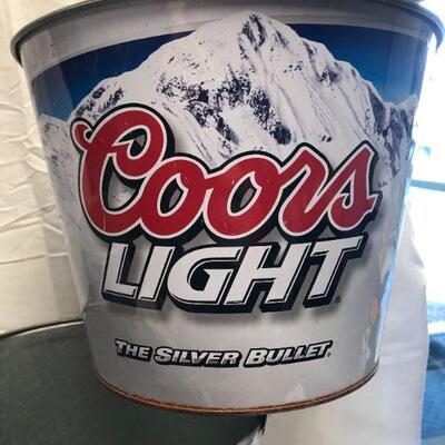 Coors Light Ice Buckets - QTY 3