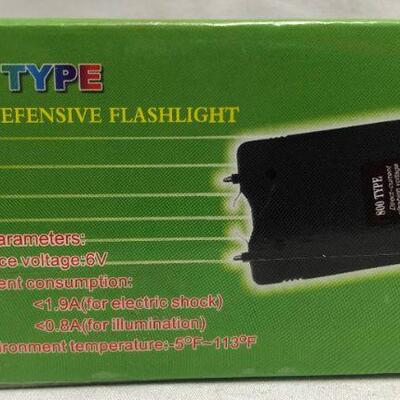 800 Type Self-Defensive Taser & Flashlight - QTY 3