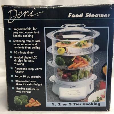 Deni Food Steamer, NIB (Box is Open)