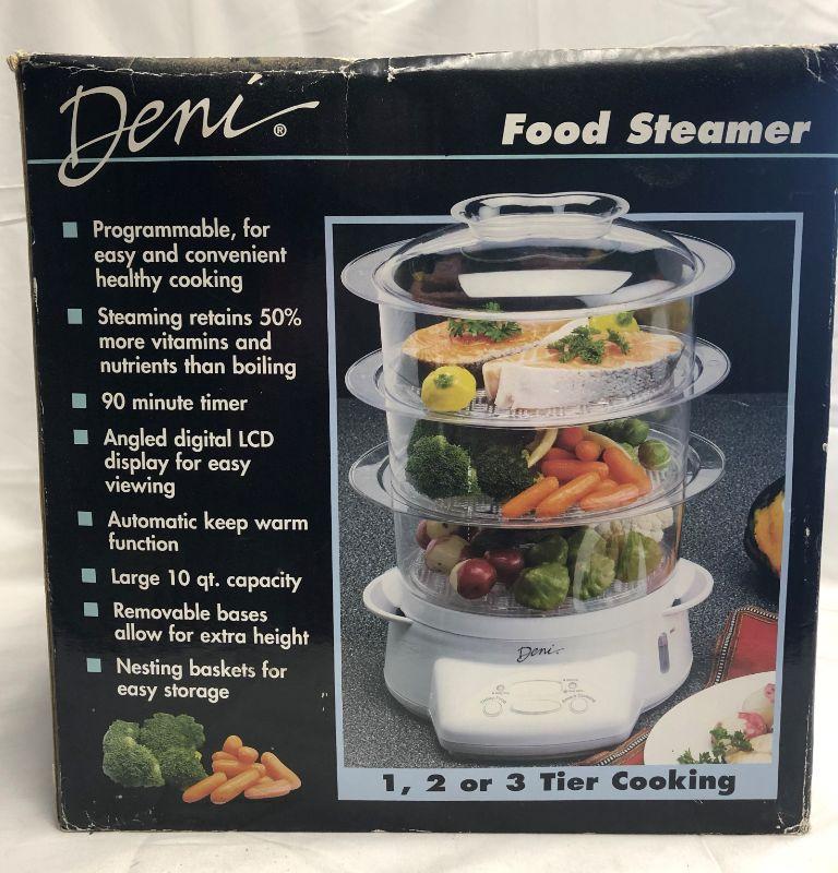 Deni Food Steamer, NIB (Box is Open)