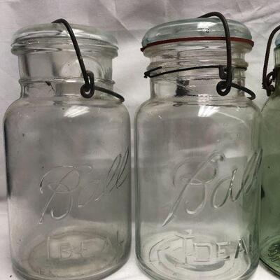 Canning jars - Ball / Atlas - QTY 6