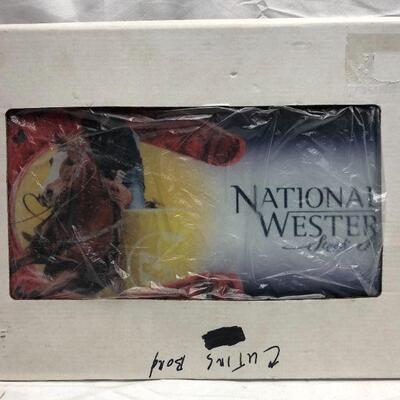Colorado Western Stock Show Cutting Board, NIB