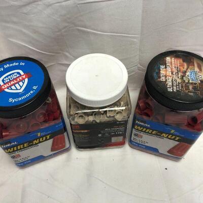 Wire-Nut (s) 2 Ideal Brand (Red) & 1 Gardner Bender (Tan) 675 Total