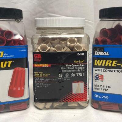 Wire-Nut (s) 2 Ideal Brand (Red) & 1 Gardner Bender (Tan) 675 Total