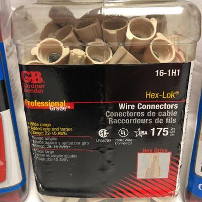 Wire-Nut (s) 2 Ideal Brand (Red) & 1 Gardner Bender (Tan) 675 Total