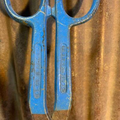 Vintage Forged Steel Tin Snips - QTY 3