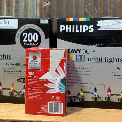 New In Box Christmas Lights - QTY 3