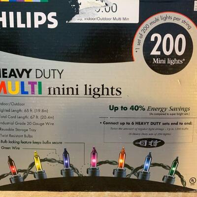 New In Box Christmas Lights - QTY 3