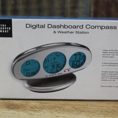 Car Accessories, Thermometer and Dashboard Compass