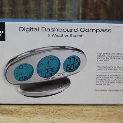 Car Accessories, Thermometer and Dashboard Compass