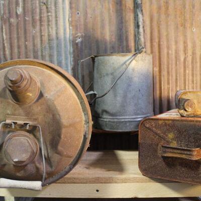 Various Gas and Oil  Can's - QTY 4