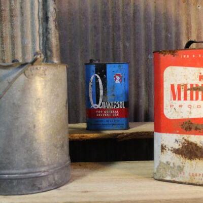 Various Gas and Oil  Can's - QTY 4