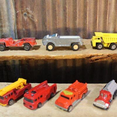 Misc. Tootsietoy, Matchbox, Tonka Cars, Loose - QTY 22