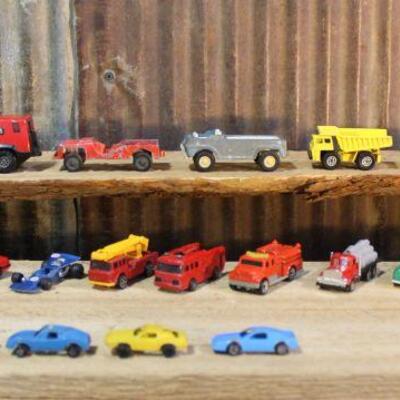 Misc. Tootsietoy, Matchbox, Tonka Cars, Loose - QTY 22