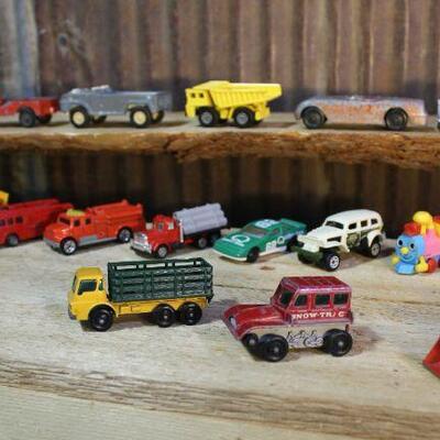 Misc. Tootsietoy, Matchbox, Tonka Cars, Loose - QTY 22