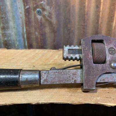 Vintage Tools - Pipe Wrenches, Open End & Pliers - QTY 17