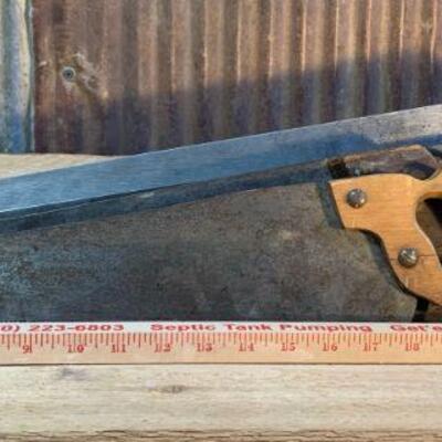 Vintage Tools - Hand Saws Disston - QTY 4