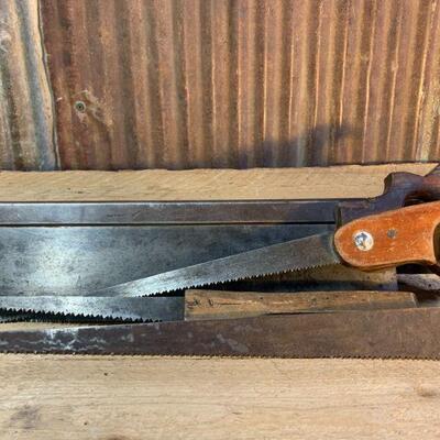 Vintage Tools -Saws - QTY 4