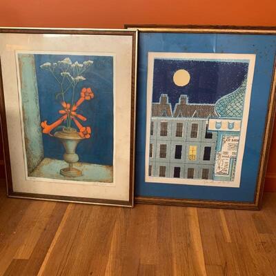 Lot 14 - Signed and Numbered Lithographs by De Carlo and Pierre Henry