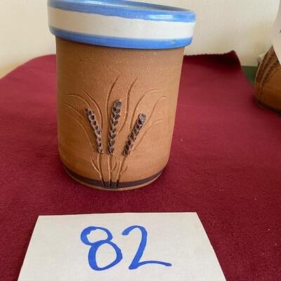 Lot 82 - Stoneware Pottery Utensil Holder Steve Ashley