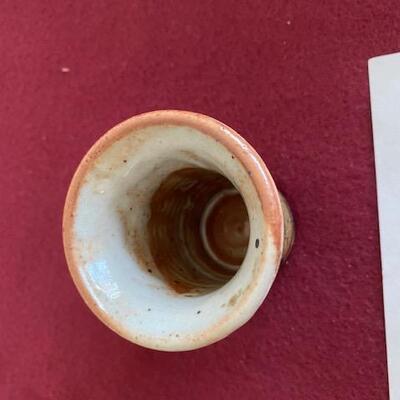 Lot 83 - Stoneware Pottery Toothpick holder