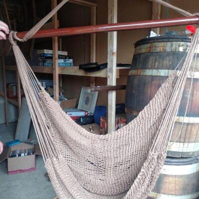 Mocha String Hammock Chair
