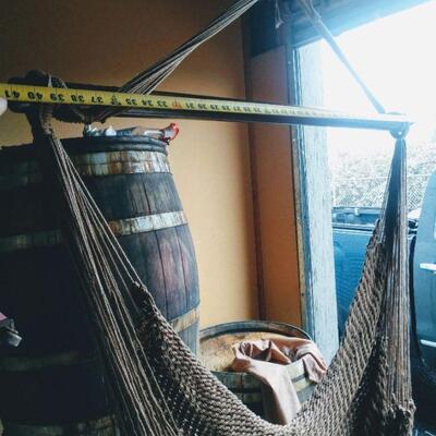 Mocha String Hammock Chair